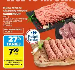 Carrefour Mięso mielone wieprzowo-wołowe Carrefour oferta