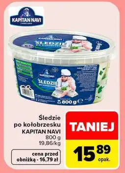 Carrefour Śledzie po kołobrzesku KAPITAN NAVI oferta