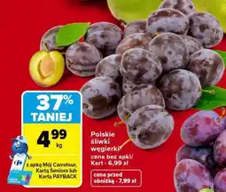 Carrefour Polskie śliwki węgierki oferta