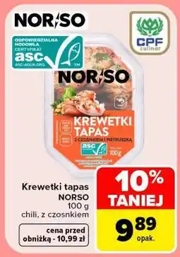 Carrefour Krewetki tapas oferta