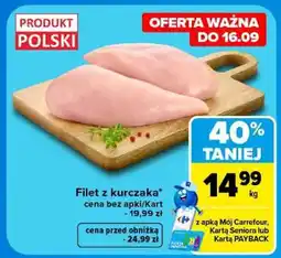 Carrefour Filet z kurczaka oferta