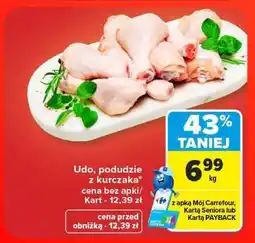 Carrefour Udo, podudzie z kurczaka oferta