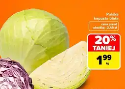 Carrefour POLSKA Kapusta biała oferta