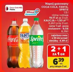 Carrefour Napój gazowany COCA-COLA, FANTA, SPRITE oferta