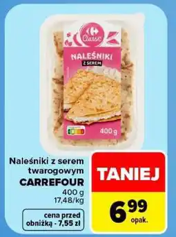 Carrefour Naleśniki z serem twarogowym oferta