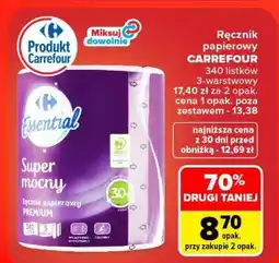 Carrefour Ręcznik papierowy Carrefour oferta