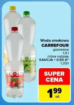 Carrefour Woda smakowa Carrefour oferta