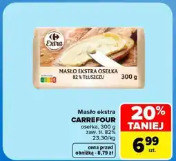 Carrefour Masło ekstra Carrefour oferta