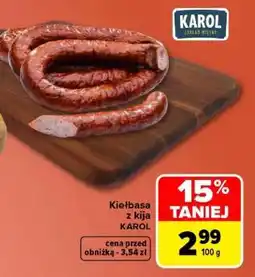 Carrefour Kiełbasa z kija oferta