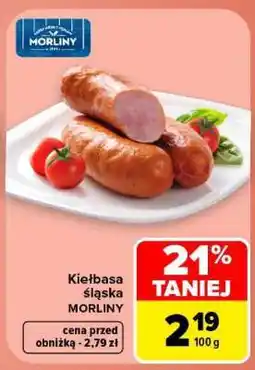 Carrefour Kiełbasa śląska oferta