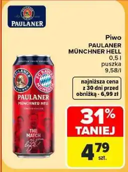 Carrefour Paulaner Munchner Hell oferta