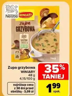 Carrefour Zupa grzybowa oferta
