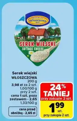 Carrefour Serek wiejski WŁOSZCZOWA oferta