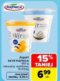 Carrefour Jogurt Skyr Piątnica oferta