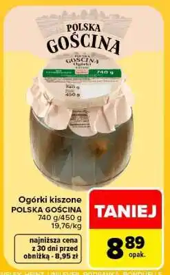 Carrefour Ogórki kiszone oferta
