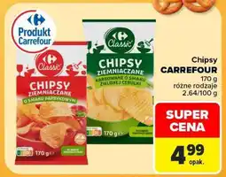Carrefour Chipsy Carrefour oferta