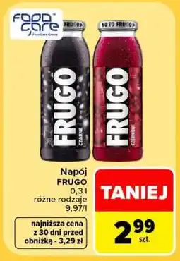 Carrefour Napój Frugo oferta