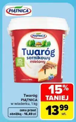 Carrefour Twaróg PIĄTNICA oferta