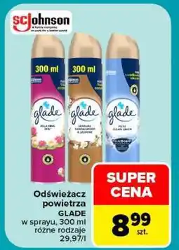 Carrefour Odświeżacz powietrza Glade oferta
