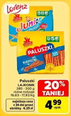 Carrefour Paluszki LAJKONIK oferta