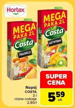 Carrefour Napój Costa oferta