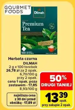 Carrefour Herbata czarna Dilmah oferta