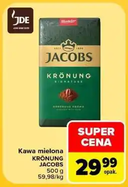 Carrefour Kawa mielona Krönung Jacobs oferta
