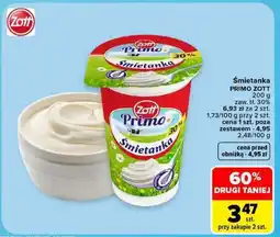 Carrefour Śmietanka Primo Zott oferta