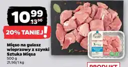 Netto Mięso na gulasz wieprzowy z szynki Sztuka Mięsa oferta