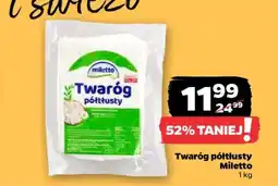 Netto Twaróg półtłusty Miletto oferta