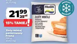 Netto Złoty mintaj panierowany Frosta oferta