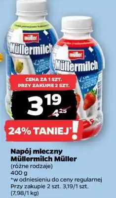 Netto Napój mleczny Müllermilch Müller oferta