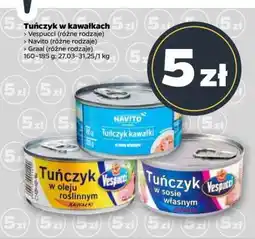 Netto Tuńczyk w kawałkach oferta