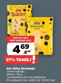 Netto Ser żółty SERENADA oferta