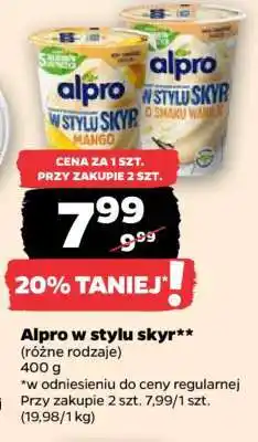Netto Alpro w stylu skyr oferta