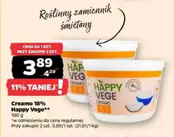 Netto Creamo 18% Happy Vege oferta