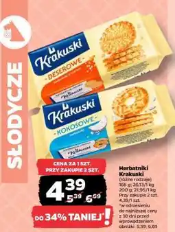 Netto Herbatniki KRAKUSKI oferta