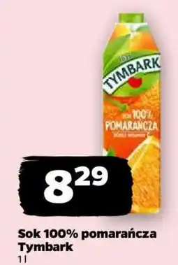 Netto Sok 100% pomarańcza Tymbark oferta