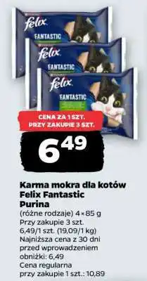Netto Karma mokra dla kotów Felix Fantastic Purina oferta