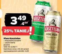 Netto Piwo** KASZTELAN oferta