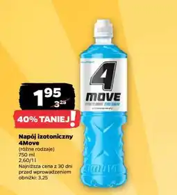 Netto Napój izotoniczny 4MOVE oferta