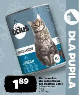 Netto Karma mokra dla kotów Kiciuś lub dla psów Bobik oferta