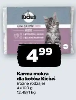 Netto Karma mokra dla kotów Kiciuś oferta