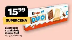 Netto Ciasteczka z czekoladą Kinder DUO oferta