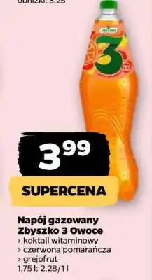 Netto Napój gazowany Zbyszko 3 Owoce oferta