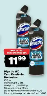 Netto Płyn do WC Zero Kamienia Domestos oferta