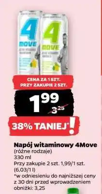 Netto Napój witaminowy 4Move oferta