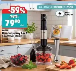 Biedronka Hoffen Blender ręczny 4 w 1 oferta
