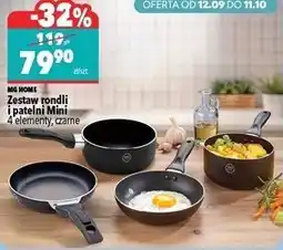 Biedronka MG Home Zestaw rondli i patelni Mini oferta