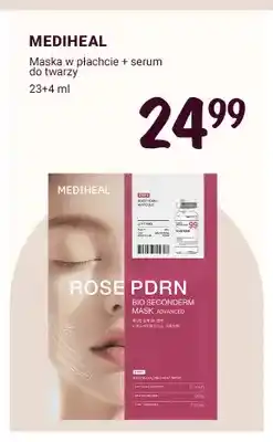 Rossmann Maska w płachcie + serum do twarzy Mediheal oferta
